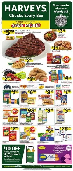 Catalogue Harveys Supermarket from 03/12/2025