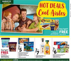 Catalogue Harveys Supermarket from 09/30/2020