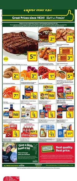 Catalogue Harveys Supermarket from 11/11/2020