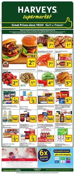 Catalogue Harveys Supermarket from 05/05/2021