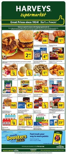 Catalogue Harveys Supermarket from 05/12/2021