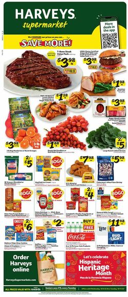 Catalogue Harveys Supermarket from 10/05/2022