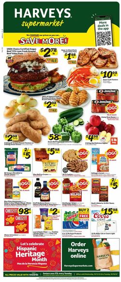 Catalogue Harveys Supermarket from 10/12/2022