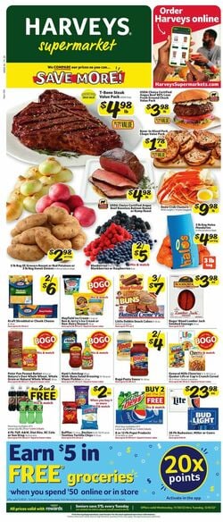 Catalogue Harveys Supermarket from 11/30/2022