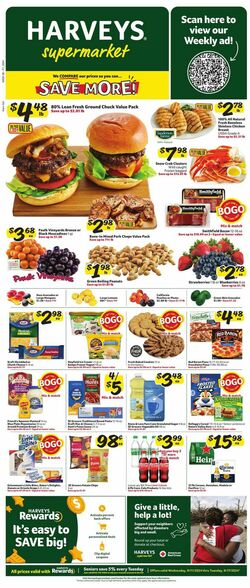 Catalogue Harveys Supermarket from 09/11/2024