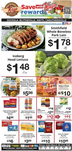 Catalogue Hays Supermarket from 03/25/2026