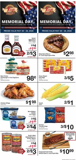 Catalogue Hays Supermarket from 05/20/2026