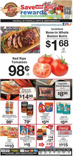 Catalogue Hays Supermarket from 07/29/2026