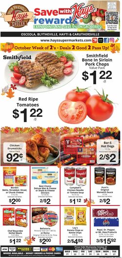 Catalogue Hays Supermarket from 10/21/2026