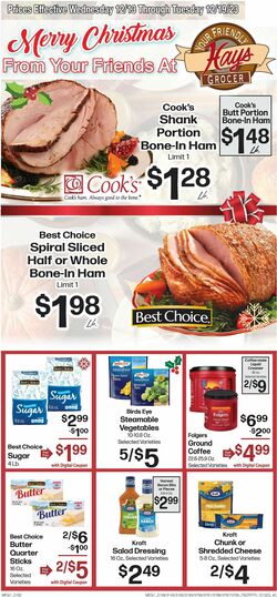 Catalogue Hays Supermarket from 12/13/2023