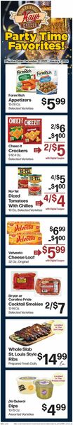 Catalogue Hays Supermarket from 12/27/2023