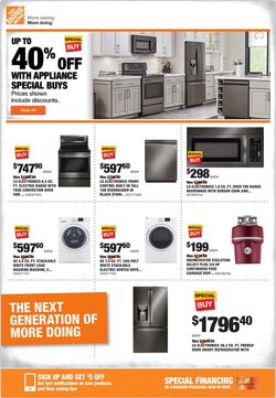 Catalogue Home Depot from 08/22/2019