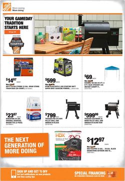 Catalogue Home Depot from 09/12/2019