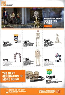 Catalogue Home Depot from 10/03/2019