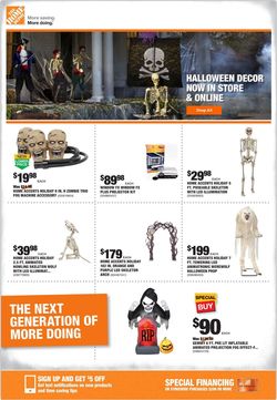 Catalogue Home Depot from 10/03/2019