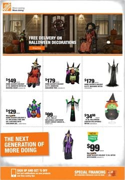 Catalogue Home Depot from 10/17/2019