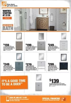 Catalogue Home Depot from 01/23/2020