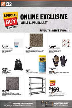 Catalogue Home Depot from 01/27/2020