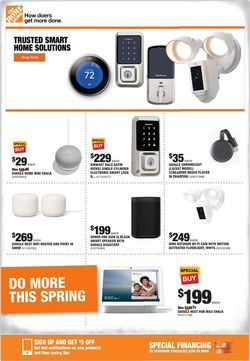 Catalogue Home Depot from 04/30/2020
