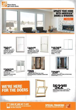 Catalogue Home Depot from 09/17/2020