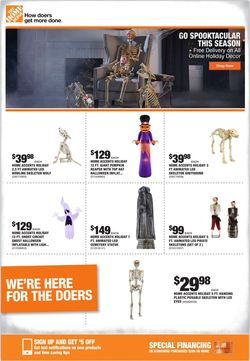 Catalogue Home Depot from 10/15/2020