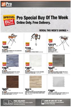 Catalogue Home Depot from 05/10/2021