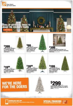 Catalogue Home Depot HOLIDAY 2021 from 10/28/2021