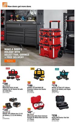 Catalogue Home Depot from 12/16/2021