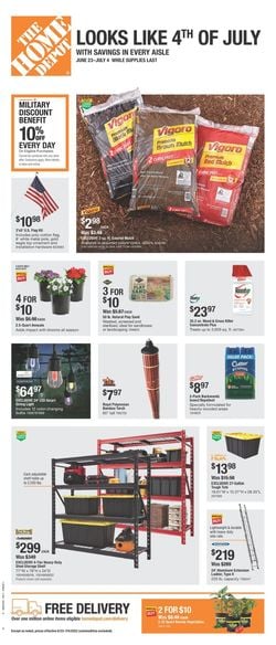 Catalogue Home Depot from 06/23/2022