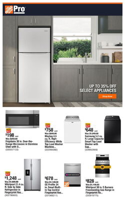 Catalogue Home Depot from 03/31/2025