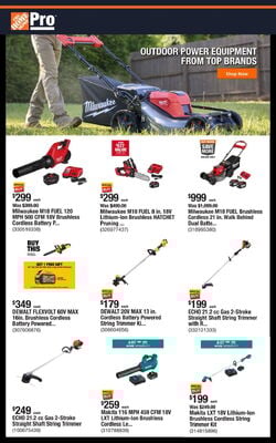Catalogue Home Depot from 04/28/2025