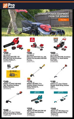 Catalogue Home Depot from 04/28/2025