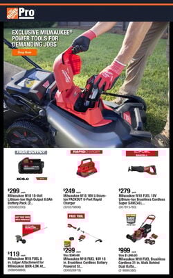 Catalogue Home Depot from 05/05/2025
