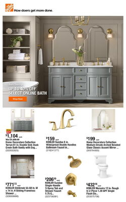 Catalogue Home Depot from 09/11/2025