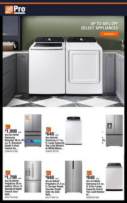 Current weekly ad Home Depot