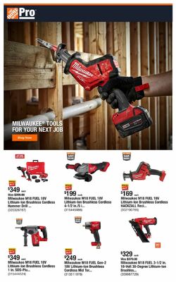 Catalogue Home Depot from 04/22/2024