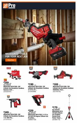 Catalogue Home Depot from 04/22/2024