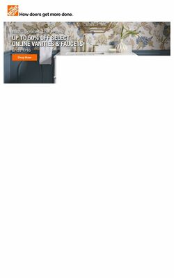 Catalogue Home Depot from 07/11/2024