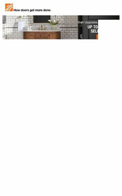 Catalogue Home Depot from 07/18/2024