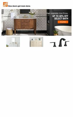Catalogue Home Depot from 07/18/2024