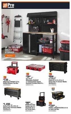 Catalogue Home Depot from 08/12/2024