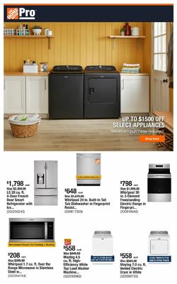 Catalogue Home Depot from 09/02/2024