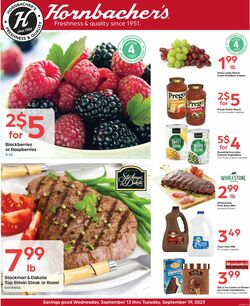 Catalogue Hornbacher's from 09/06/2023