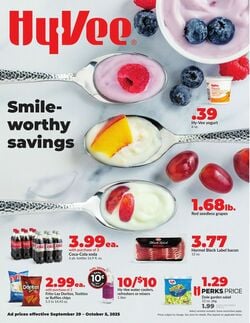 Current weekly ad HyVee