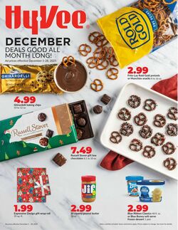 Catalogue HyVee from 12/01/2025