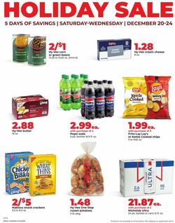 Catalogue HyVee from 12/20/2025