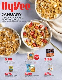 Catalogue HyVee from 12/29/2025