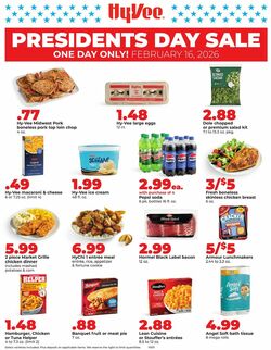 Catalogue HyVee from 02/16/2026