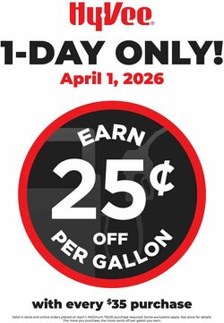 Catalogue HyVee from 04/01/2026