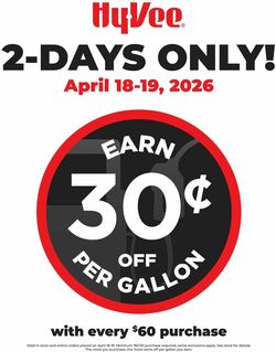 Catalogue HyVee from 04/18/2026